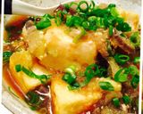 ナスとオクラ入りみぞれ煮の揚げ出し豆腐✿作り方8写真