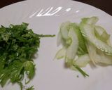 ペンネとセロリのミートソース作り方1写真