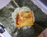 ミートソースでおにぎらず作り方3写真