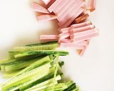 冷やし中華風マロニーサラダ作り方1写真