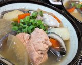 旬★具だくさん★大満足【白子入り石狩汁】作り方7写真