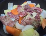 キムチＤｅ韓国風肉じゃが作り方2写真