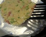 粉豆腐で、ベーコンとねぎのチヂミ風作り方6写真