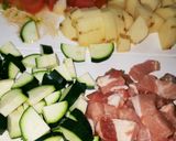 スープ絶品！アサリと豚肉のチリ煮込み作り方1写真