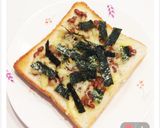納豆としらすのトースト作り方5写真