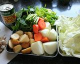 圧力鍋でヒヨコ豆の時短ミネストローネ作り方1写真