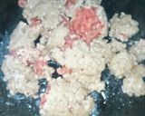 【 麺つゆで】豚ひき肉といんげんの炒め物作り方4写真