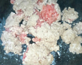 【 麺つゆで】豚ひき肉といんげんの炒め物作り方4写真