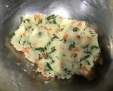 にんじん、ほうれん草、じゃがいものおやき作り方3写真