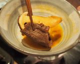 丹波の松茸と三田牛で豪華高級すき焼き作り方5写真