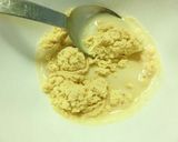 粉豆腐×なめたけ❂ふんわり和トースト作り方1写真