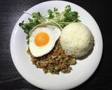 簡単！大葉の和風ガパオライス作り方6写真