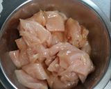 鶏ムネ肉のニラ味噌炒め　節約作り方2写真