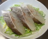 清蒸魚｜白身魚の酒蒸し作り方3写真