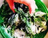 季節の香り♪しその葉、花、実の天ぷら。作り方2写真