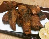 カレー風味♡さばの竜田揚げ♪作り方5写真
