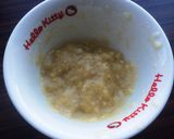 離乳食 中期バナナヨーグルト作り方1写真
