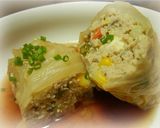 粉豆腐入り！ヘルシー和風ロールキャベツ作り方6写真