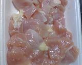 玉ねぎとチキンのオイマヨ炒め～♪作り方1写真