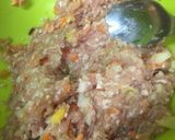 鳥挽肉の信田煮作り方3写真