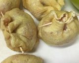 鳥挽肉の信田煮作り方4写真