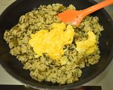 簡単♡ふんわり卵のからし高菜炒飯♪作り方4写真