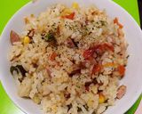 丸ごとトマトの炊き込みご飯ん♪作り方8写真