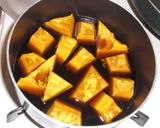 簡単♬あま〜いカボチャの煮物♡作り方2写真