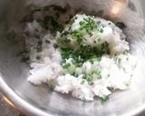 麻婆ジュレで簡単、麻婆ライスコロッケ！作り方1写真