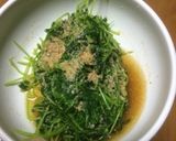 簡単に豆苗お浸し作り方2写真