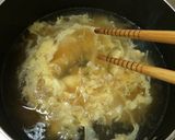 みょうがで!卵スープ作り方4写真