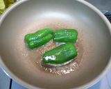 ピーマンの鶏肉詰め作り方3写真