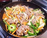 野菜モリモリ変わり焼きそば。作り方4写真