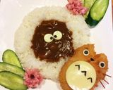 ❁デコカレー❁トトロ編❁作り方5写真