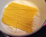 一人鍋みたいな、ワンポットパスタ作り方2写真