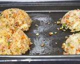 ホットプレートで4人分オープンオムライス作り方7写真