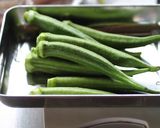 オクラのとろろ昆布浸し作り方1写真