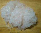 水菜と白滝、きのこのピリ辛中華スープ♪作り方3写真