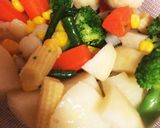 簡単☆洋風野菜ミックスとポテトの卵サラダ作り方2写真