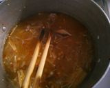 水菜と白滝、きのこのピリ辛中華スープ♪作り方5写真