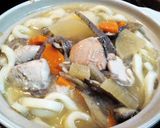 リメイク）石狩汁　⇒　石狩鍋焼きうどん♪作り方2写真