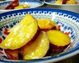 煮崩れしにくいサツマイモのレモン煮♬｡.作り方12写真