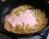 濃厚で美味しいたらこクリームスパゲティー作り方6写真