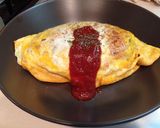 【塩分控え目】卵1個で作るオムライス作り方5写真
