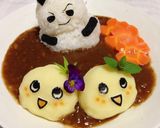 デコカレー☆ふなっしー添え作り方13写真