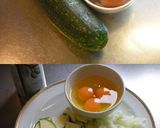 たまごとズッキーニの醤油風味のパスタ♪作り方2写真