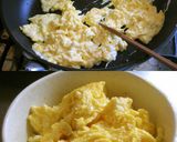 たまごとズッキーニの醤油風味のパスタ♪作り方5写真