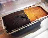 カボチャとブラックココアのパウンドケーキ作り方13写真