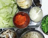 柔らか豚バラ肉の肉野菜炒め作り方1写真