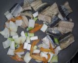市販の麻婆の素で☆麻婆秋刀魚☆作り方4写真
